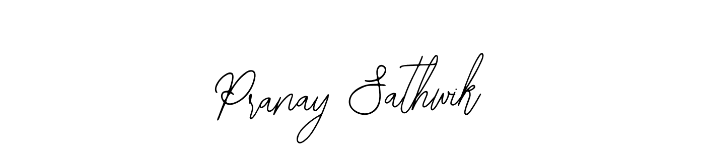 Similarly Bearetta-2O07w is the best handwritten signature design. Signature creator online .You can use it as an online autograph creator for name Pranay Sathwik. Pranay Sathwik signature style 12 images and pictures png