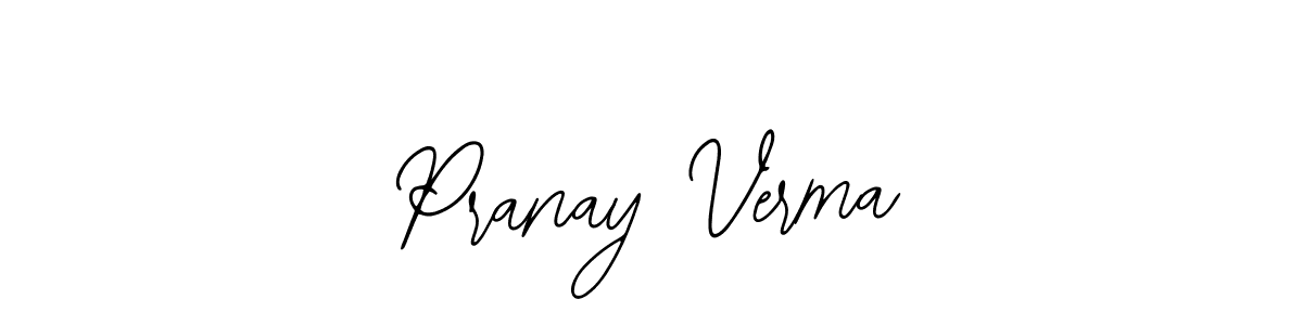 Best and Professional Signature Style for Pranay Verma. Bearetta-2O07w Best Signature Style Collection. Pranay Verma signature style 12 images and pictures png