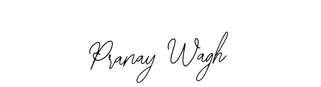 How to make Pranay Wagh signature? Bearetta-2O07w is a professional autograph style. Create handwritten signature for Pranay Wagh name. Pranay Wagh signature style 12 images and pictures png