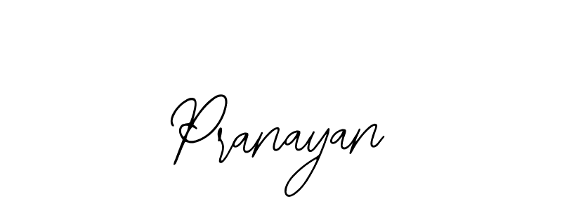 How to make Pranayan signature? Bearetta-2O07w is a professional autograph style. Create handwritten signature for Pranayan name. Pranayan signature style 12 images and pictures png