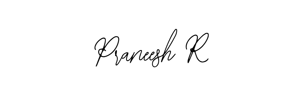 The best way (Bearetta-2O07w) to make a short signature is to pick only two or three words in your name. The name Praneesh R include a total of six letters. For converting this name. Praneesh R signature style 12 images and pictures png