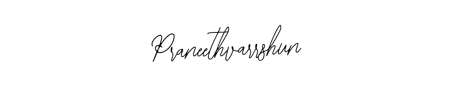 Use a signature maker to create a handwritten signature online. With this signature software, you can design (Bearetta-2O07w) your own signature for name Praneethvarrshun. Praneethvarrshun signature style 12 images and pictures png