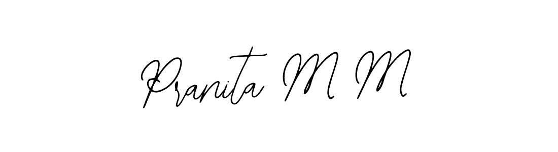 Once you've used our free online signature maker to create your best signature Bearetta-2O07w style, it's time to enjoy all of the benefits that Pranita M M name signing documents. Pranita M M signature style 12 images and pictures png