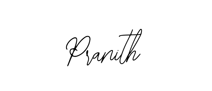 How to make Pranith signature? Bearetta-2O07w is a professional autograph style. Create handwritten signature for Pranith name. Pranith signature style 12 images and pictures png