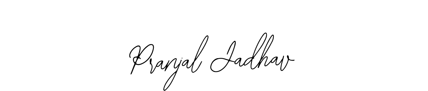 Make a beautiful signature design for name Pranjal Jadhav. With this signature (Bearetta-2O07w) style, you can create a handwritten signature for free. Pranjal Jadhav signature style 12 images and pictures png