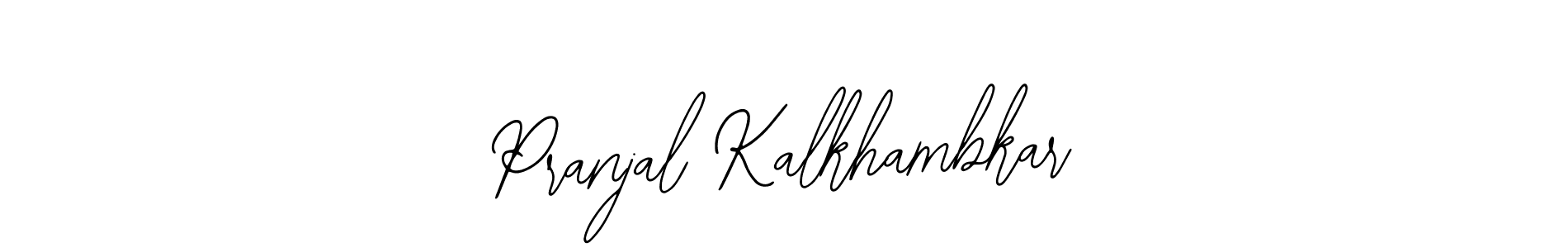 Pranjal Kalkhambkar stylish signature style. Best Handwritten Sign (Bearetta-2O07w) for my name. Handwritten Signature Collection Ideas for my name Pranjal Kalkhambkar. Pranjal Kalkhambkar signature style 12 images and pictures png
