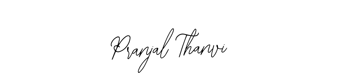 Make a beautiful signature design for name Pranjal Thanvi. Use this online signature maker to create a handwritten signature for free. Pranjal Thanvi signature style 12 images and pictures png