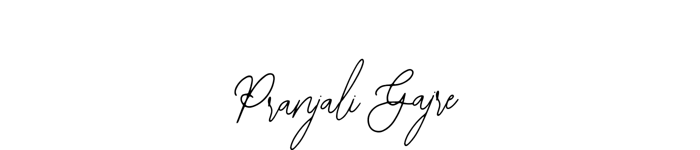 Make a beautiful signature design for name Pranjali Gajre. Use this online signature maker to create a handwritten signature for free. Pranjali Gajre signature style 12 images and pictures png