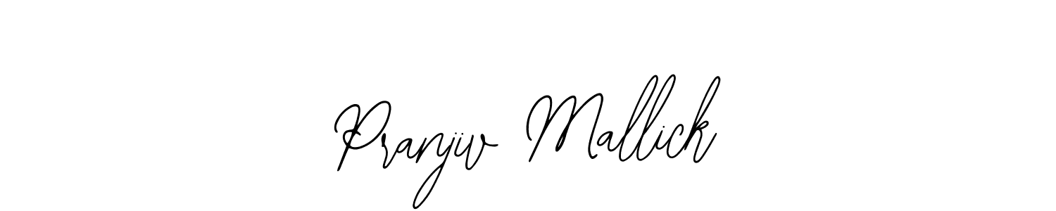 Pranjiv Mallick stylish signature style. Best Handwritten Sign (Bearetta-2O07w) for my name. Handwritten Signature Collection Ideas for my name Pranjiv Mallick. Pranjiv Mallick signature style 12 images and pictures png