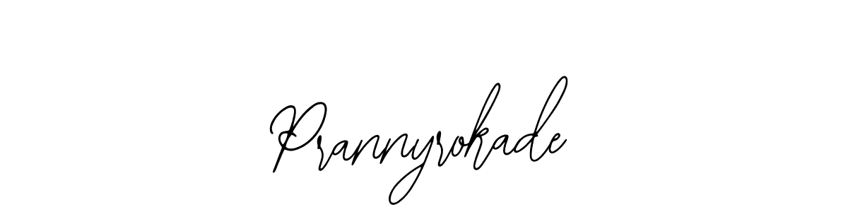 How to Draw Prannyrokade signature style? Bearetta-2O07w is a latest design signature styles for name Prannyrokade. Prannyrokade signature style 12 images and pictures png