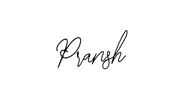 Make a short Pransh signature style. Manage your documents anywhere anytime using Bearetta-2O07w. Create and add eSignatures, submit forms, share and send files easily. Pransh signature style 12 images and pictures png