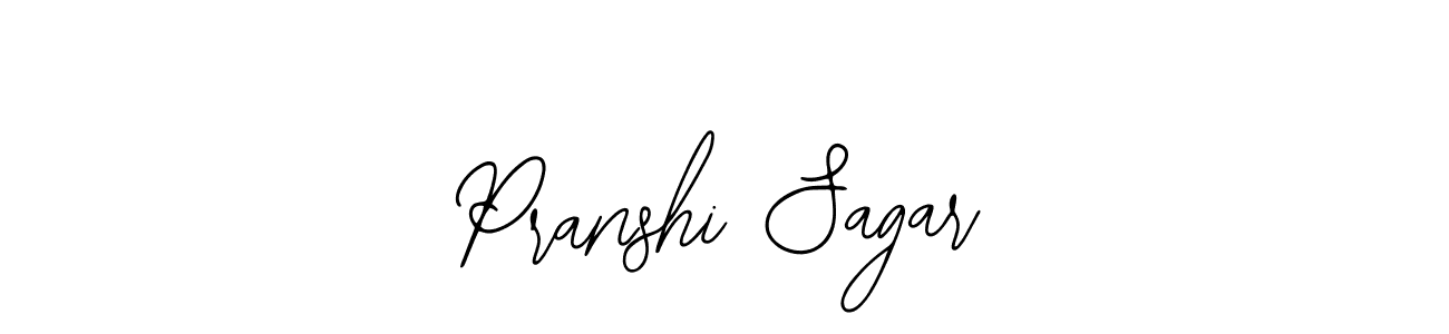 How to make Pranshi Sagar signature? Bearetta-2O07w is a professional autograph style. Create handwritten signature for Pranshi Sagar name. Pranshi Sagar signature style 12 images and pictures png