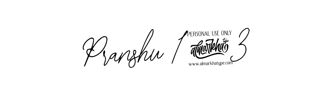 Also You can easily find your signature by using the search form. We will create Pranshu 123 name handwritten signature images for you free of cost using Bearetta-2O07w sign style. Pranshu 123 signature style 12 images and pictures png