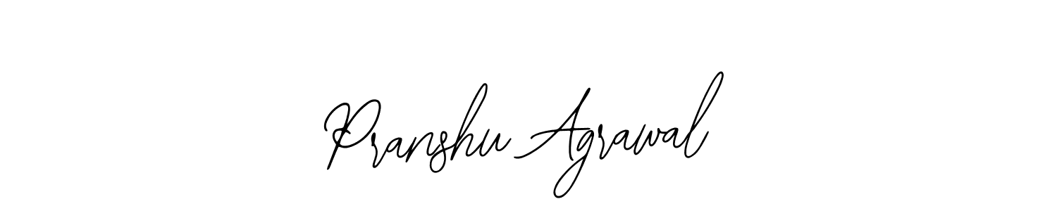 It looks lik you need a new signature style for name Pranshu Agrawal. Design unique handwritten (Bearetta-2O07w) signature with our free signature maker in just a few clicks. Pranshu Agrawal signature style 12 images and pictures png