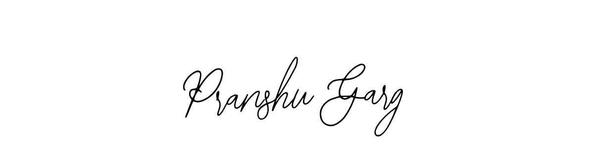 Make a short Pranshu Garg signature style. Manage your documents anywhere anytime using Bearetta-2O07w. Create and add eSignatures, submit forms, share and send files easily. Pranshu Garg signature style 12 images and pictures png