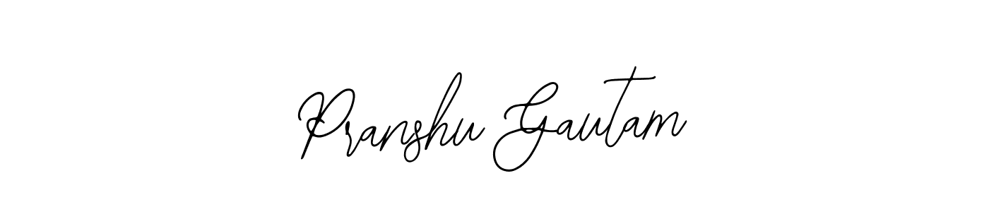 How to Draw Pranshu Gautam signature style? Bearetta-2O07w is a latest design signature styles for name Pranshu Gautam. Pranshu Gautam signature style 12 images and pictures png