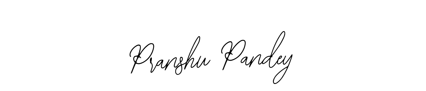 Make a short Pranshu Pandey signature style. Manage your documents anywhere anytime using Bearetta-2O07w. Create and add eSignatures, submit forms, share and send files easily. Pranshu Pandey signature style 12 images and pictures png