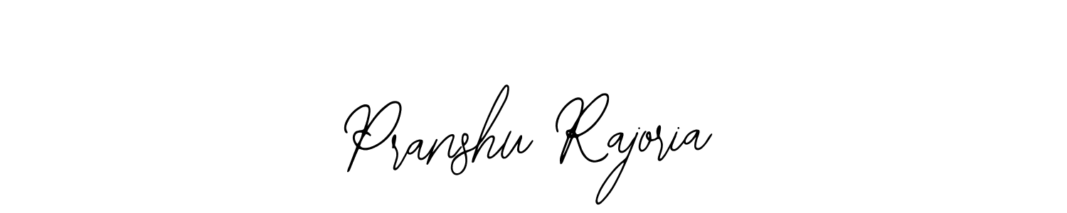 Also we have Pranshu Rajoria name is the best signature style. Create professional handwritten signature collection using Bearetta-2O07w autograph style. Pranshu Rajoria signature style 12 images and pictures png