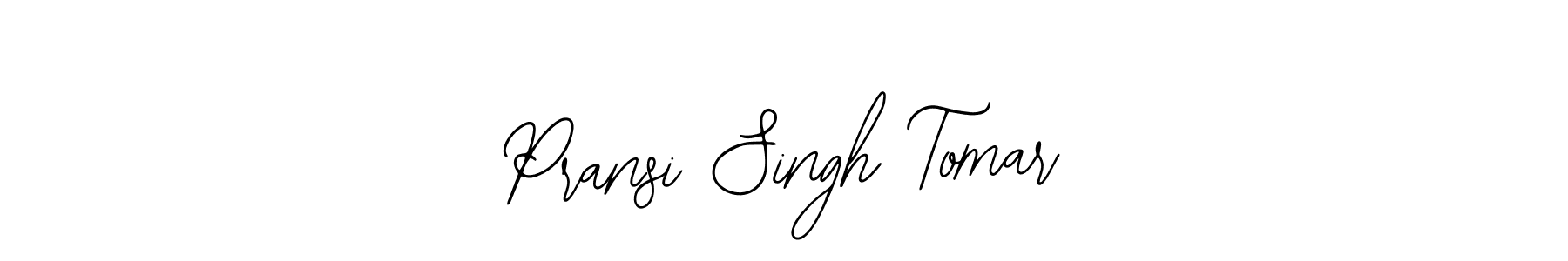 Design your own signature with our free online signature maker. With this signature software, you can create a handwritten (Bearetta-2O07w) signature for name Pransi Singh Tomar. Pransi Singh Tomar signature style 12 images and pictures png