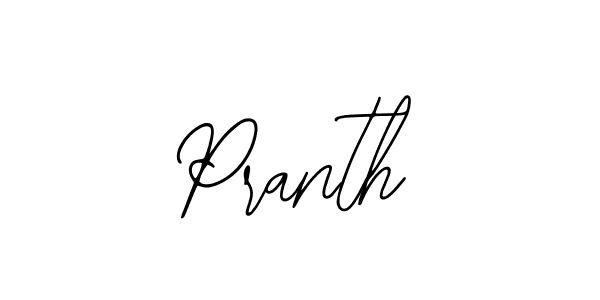 How to Draw Pranth signature style? Bearetta-2O07w is a latest design signature styles for name Pranth. Pranth signature style 12 images and pictures png
