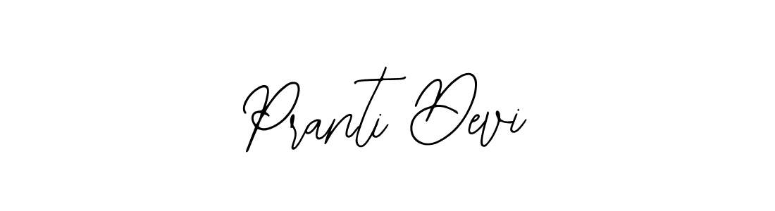 You should practise on your own different ways (Bearetta-2O07w) to write your name (Pranti Devi) in signature. don't let someone else do it for you. Pranti Devi signature style 12 images and pictures png