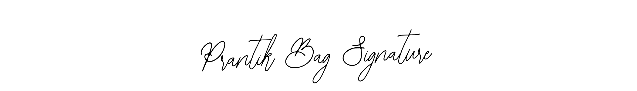 Use a signature maker to create a handwritten signature online. With this signature software, you can design (Bearetta-2O07w) your own signature for name Prantik Bag Signature. Prantik Bag Signature signature style 12 images and pictures png