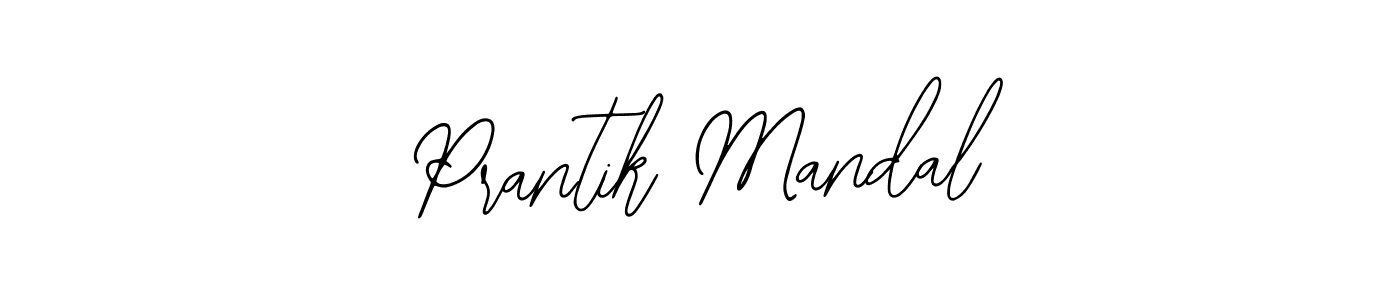 Use a signature maker to create a handwritten signature online. With this signature software, you can design (Bearetta-2O07w) your own signature for name Prantik Mandal. Prantik Mandal signature style 12 images and pictures png