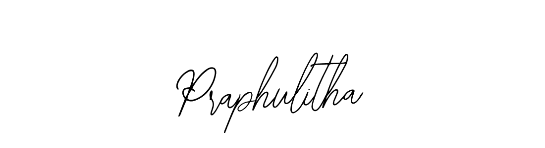 Praphulitha stylish signature style. Best Handwritten Sign (Bearetta-2O07w) for my name. Handwritten Signature Collection Ideas for my name Praphulitha. Praphulitha signature style 12 images and pictures png