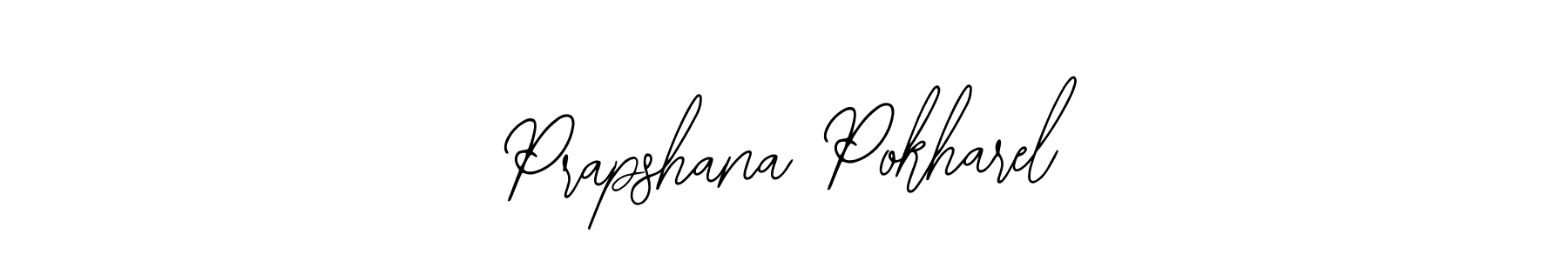 Also You can easily find your signature by using the search form. We will create Prapshana Pokharel name handwritten signature images for you free of cost using Bearetta-2O07w sign style. Prapshana Pokharel signature style 12 images and pictures png