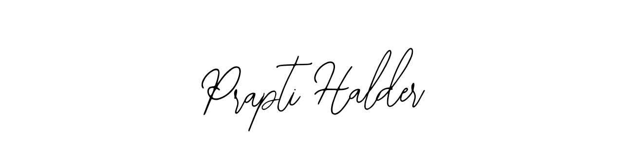 Use a signature maker to create a handwritten signature online. With this signature software, you can design (Bearetta-2O07w) your own signature for name Prapti Halder. Prapti Halder signature style 12 images and pictures png