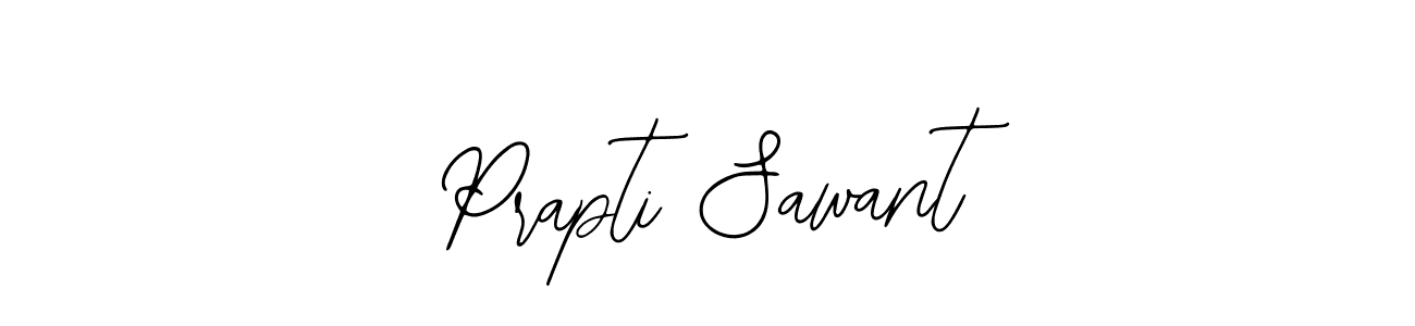 Bearetta-2O07w is a professional signature style that is perfect for those who want to add a touch of class to their signature. It is also a great choice for those who want to make their signature more unique. Get Prapti Sawant name to fancy signature for free. Prapti Sawant signature style 12 images and pictures png