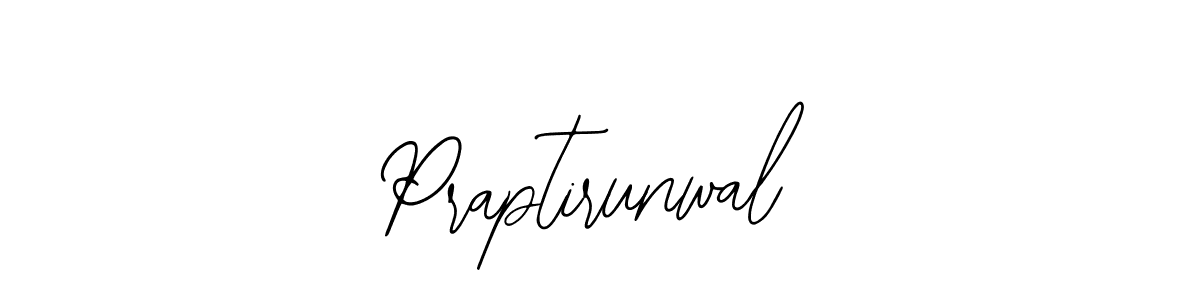 How to Draw Praptirunwal signature style? Bearetta-2O07w is a latest design signature styles for name Praptirunwal. Praptirunwal signature style 12 images and pictures png