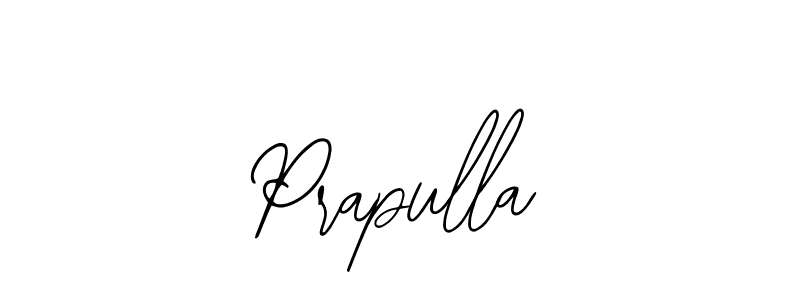 if you are searching for the best signature style for your name Prapulla. so please give up your signature search. here we have designed multiple signature styles  using Bearetta-2O07w. Prapulla signature style 12 images and pictures png