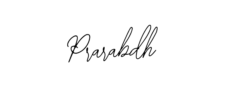 How to make Prarabdh signature? Bearetta-2O07w is a professional autograph style. Create handwritten signature for Prarabdh name. Prarabdh signature style 12 images and pictures png