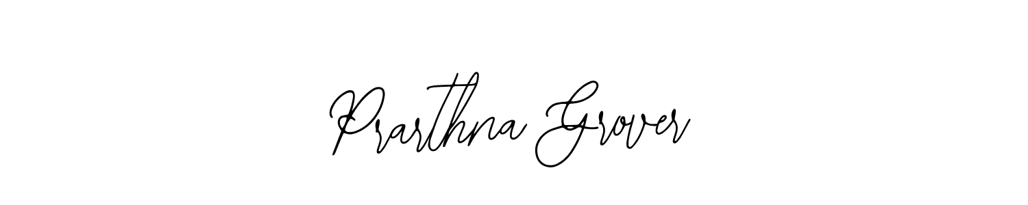 if you are searching for the best signature style for your name Prarthna Grover. so please give up your signature search. here we have designed multiple signature styles  using Bearetta-2O07w. Prarthna Grover signature style 12 images and pictures png