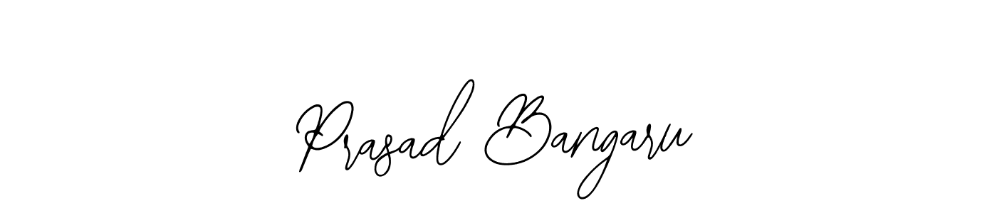 Design your own signature with our free online signature maker. With this signature software, you can create a handwritten (Bearetta-2O07w) signature for name Prasad Bangaru. Prasad Bangaru signature style 12 images and pictures png