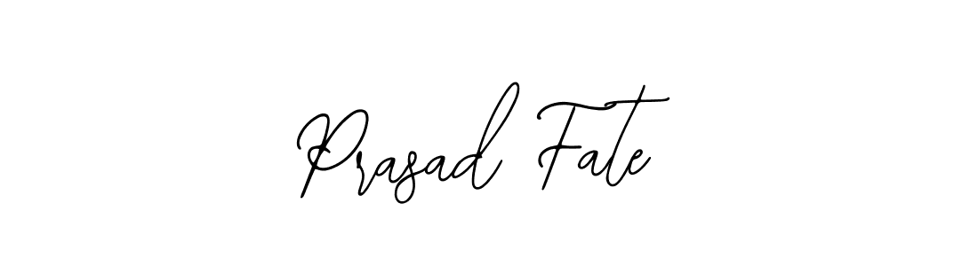 You should practise on your own different ways (Bearetta-2O07w) to write your name (Prasad Fate) in signature. don't let someone else do it for you. Prasad Fate signature style 12 images and pictures png