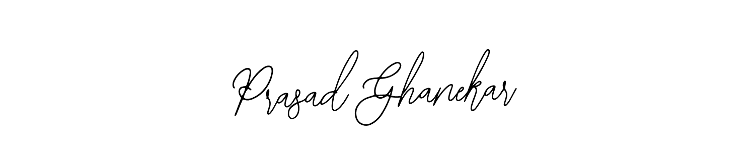 Make a beautiful signature design for name Prasad Ghanekar. Use this online signature maker to create a handwritten signature for free. Prasad Ghanekar signature style 12 images and pictures png