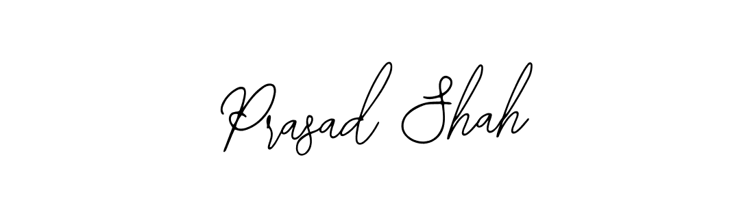 if you are searching for the best signature style for your name Prasad Shah. so please give up your signature search. here we have designed multiple signature styles  using Bearetta-2O07w. Prasad Shah signature style 12 images and pictures png