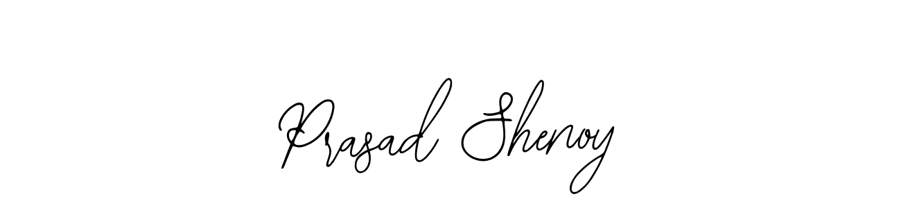 You should practise on your own different ways (Bearetta-2O07w) to write your name (Prasad Shenoy) in signature. don't let someone else do it for you. Prasad Shenoy signature style 12 images and pictures png