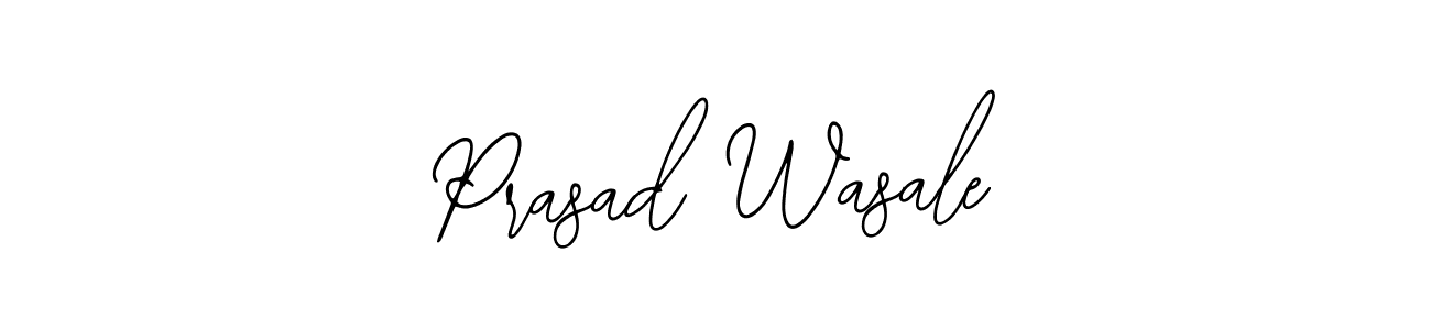 Make a beautiful signature design for name Prasad Wasale. With this signature (Bearetta-2O07w) style, you can create a handwritten signature for free. Prasad Wasale signature style 12 images and pictures png