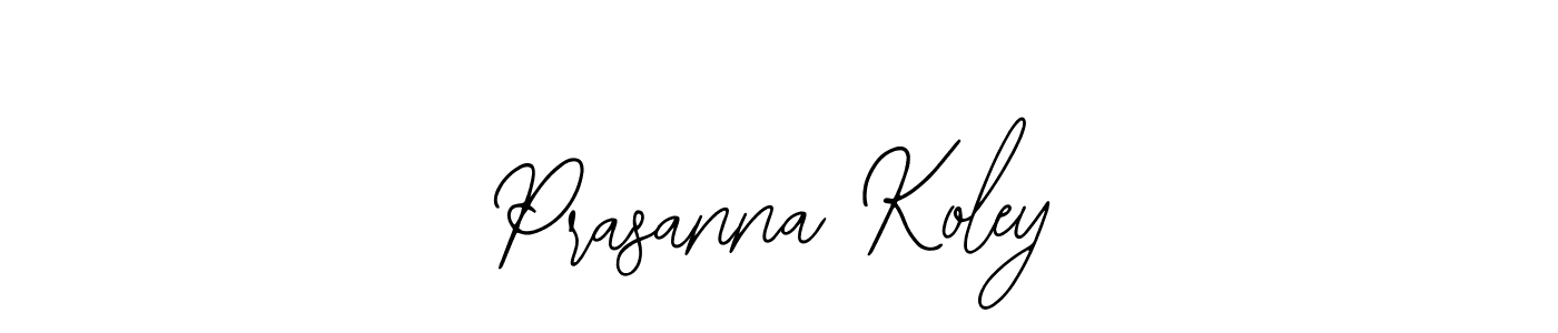 Prasanna Koley stylish signature style. Best Handwritten Sign (Bearetta-2O07w) for my name. Handwritten Signature Collection Ideas for my name Prasanna Koley. Prasanna Koley signature style 12 images and pictures png