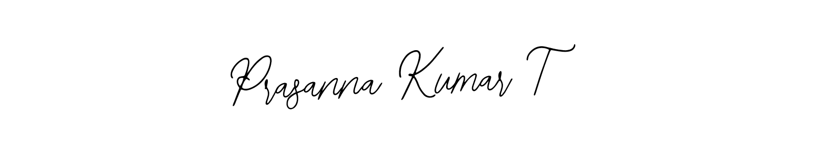 Design your own signature with our free online signature maker. With this signature software, you can create a handwritten (Bearetta-2O07w) signature for name Prasanna Kumar T. Prasanna Kumar T signature style 12 images and pictures png