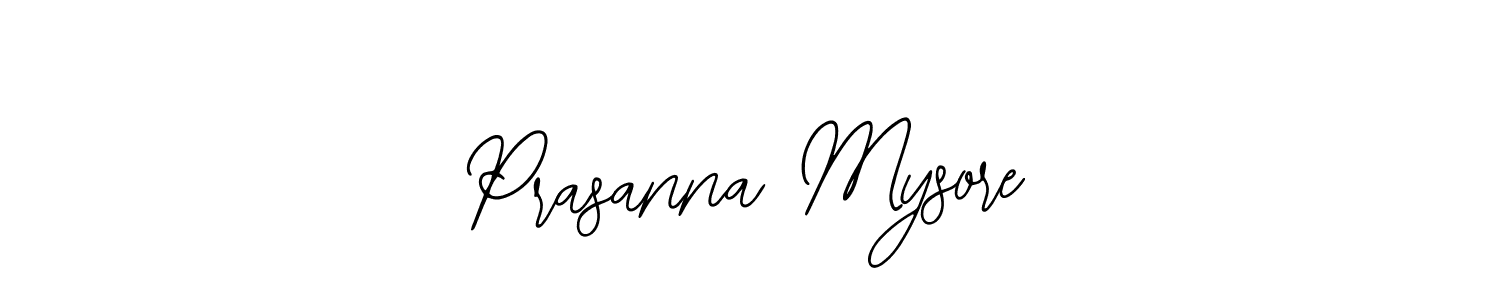 Make a beautiful signature design for name Prasanna Mysore. Use this online signature maker to create a handwritten signature for free. Prasanna Mysore signature style 12 images and pictures png