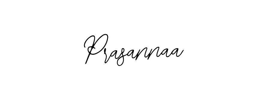 Also we have Prasannaa name is the best signature style. Create professional handwritten signature collection using Bearetta-2O07w autograph style. Prasannaa signature style 12 images and pictures png