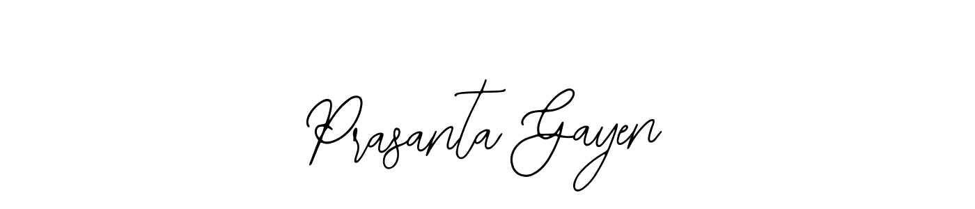 Prasanta Gayen stylish signature style. Best Handwritten Sign (Bearetta-2O07w) for my name. Handwritten Signature Collection Ideas for my name Prasanta Gayen. Prasanta Gayen signature style 12 images and pictures png