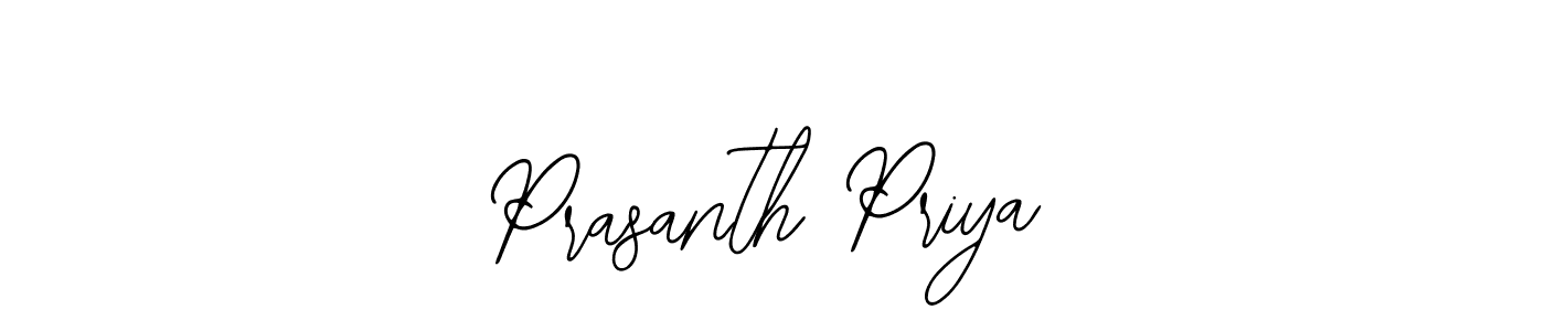 Use a signature maker to create a handwritten signature online. With this signature software, you can design (Bearetta-2O07w) your own signature for name Prasanth Priya. Prasanth Priya signature style 12 images and pictures png