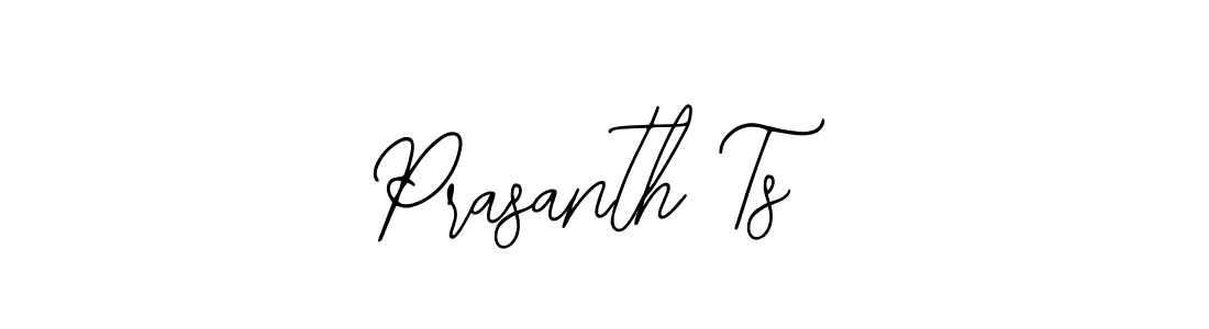 Use a signature maker to create a handwritten signature online. With this signature software, you can design (Bearetta-2O07w) your own signature for name Prasanth Ts. Prasanth Ts signature style 12 images and pictures png