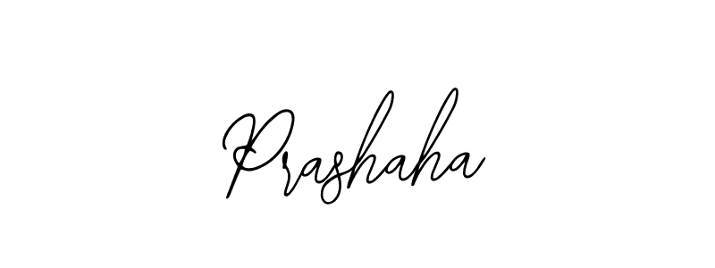 How to make Prashaha name signature. Use Bearetta-2O07w style for creating short signs online. This is the latest handwritten sign. Prashaha signature style 12 images and pictures png