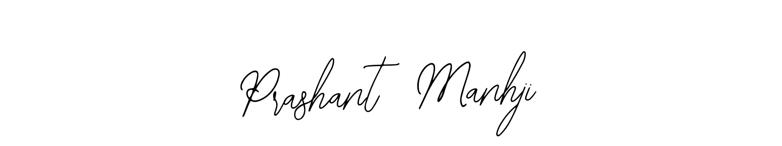 How to make Prashant  Manhji name signature. Use Bearetta-2O07w style for creating short signs online. This is the latest handwritten sign. Prashant  Manhji signature style 12 images and pictures png